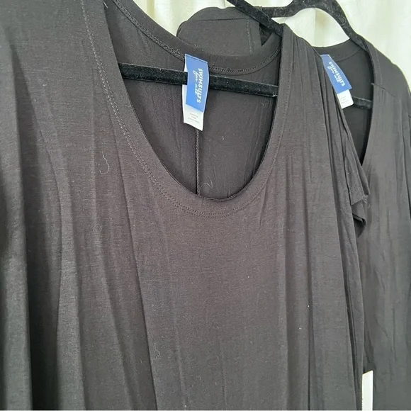 NWT Bundle of 2 Swimsuits For All Black Maxi Casual Dress Coverup size 2X - Picture 5 of 7